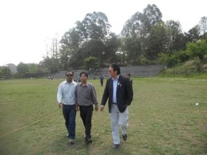 Member secretary Mr. Yuva raj Lama and Cab Nepal Pawan Ghimire