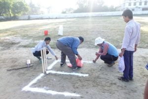 Cab Nepal Officials Preparing the Pitch