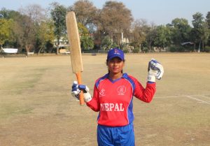 Mankeshi is the first Blind Women Cricketer to score 50 in international tournament.