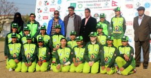 Pakistani Blind Cricket team group photo